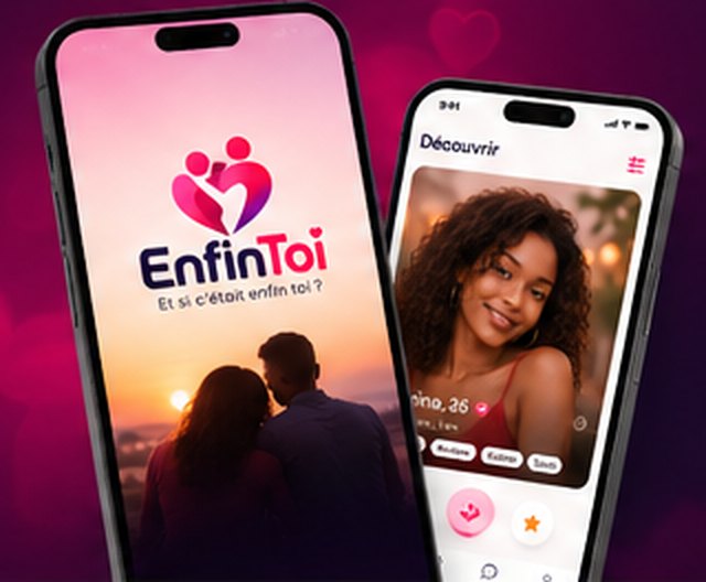 L'application EnfinToi sur smartphone